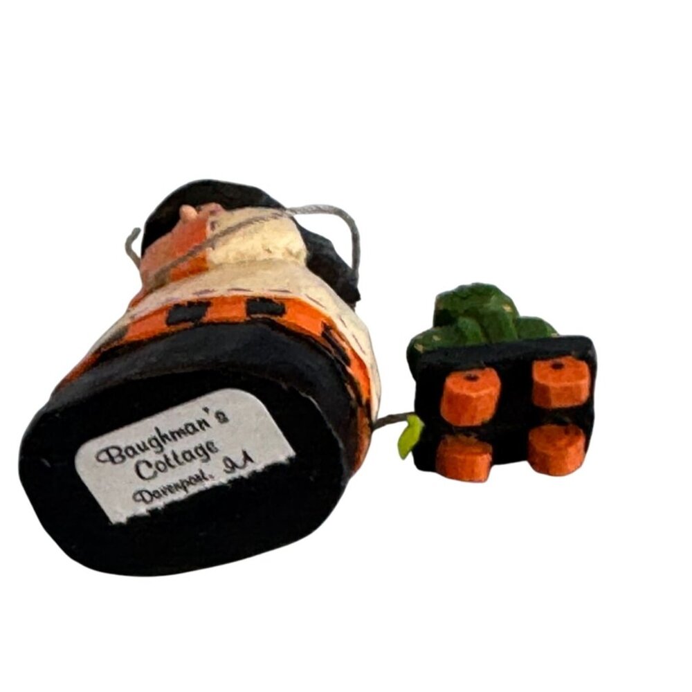 Eddie Walker Midwest Of Canon Falls Witch Figurine Pulling Frog Cart Miniature 2 - Picture 4 of 5